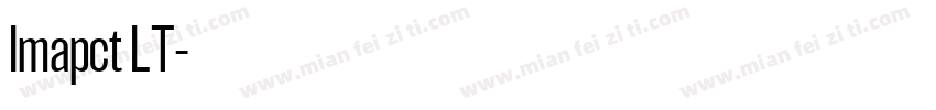 Imapct LT字体转换